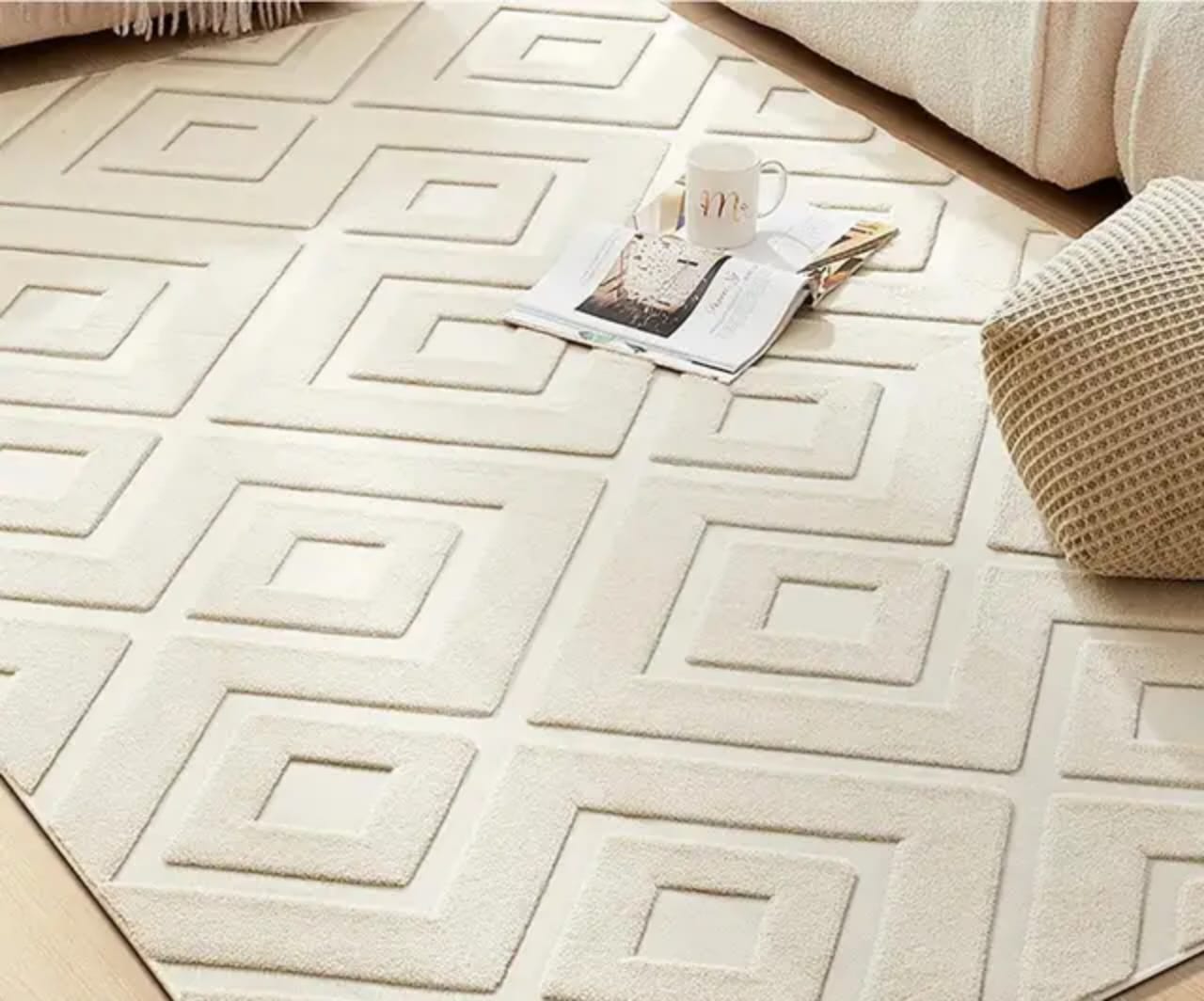 5×8 American carpet with durable and stylish design for home interiors.