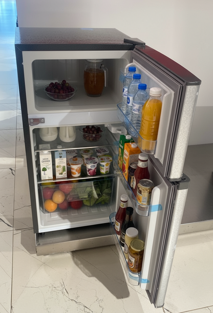 Double Door 90L Direct Cool Fridge with Adjustable Thermostat – RF/222