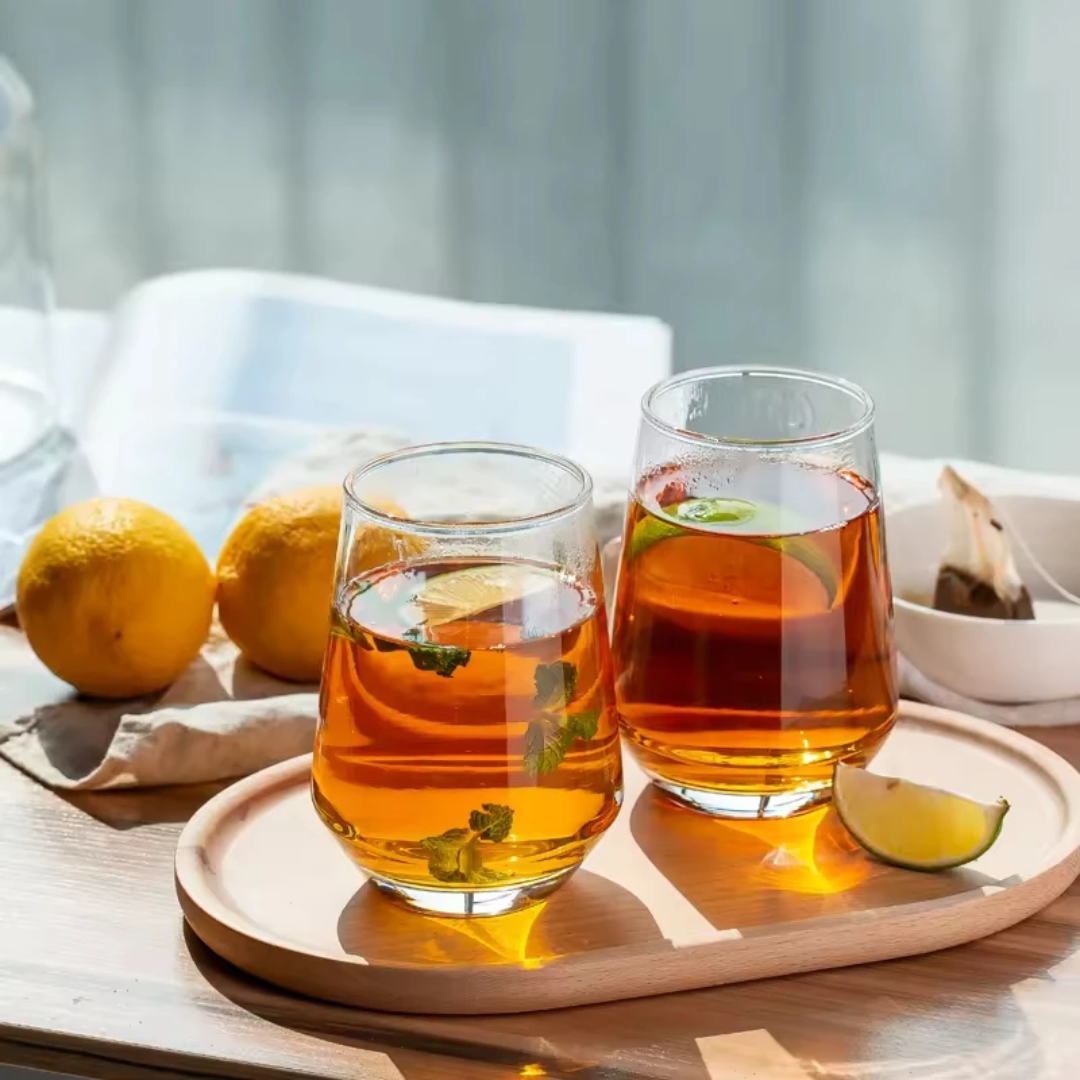 6pcs Concave Drinking Glass Set