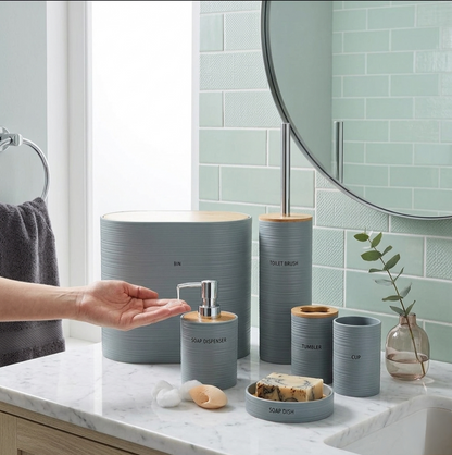 6 Piece Bathroom Accessories Set