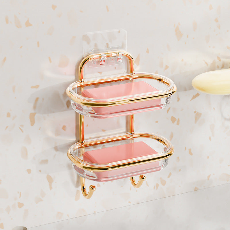 Double-Layer Wall Mounted Soap Holder
