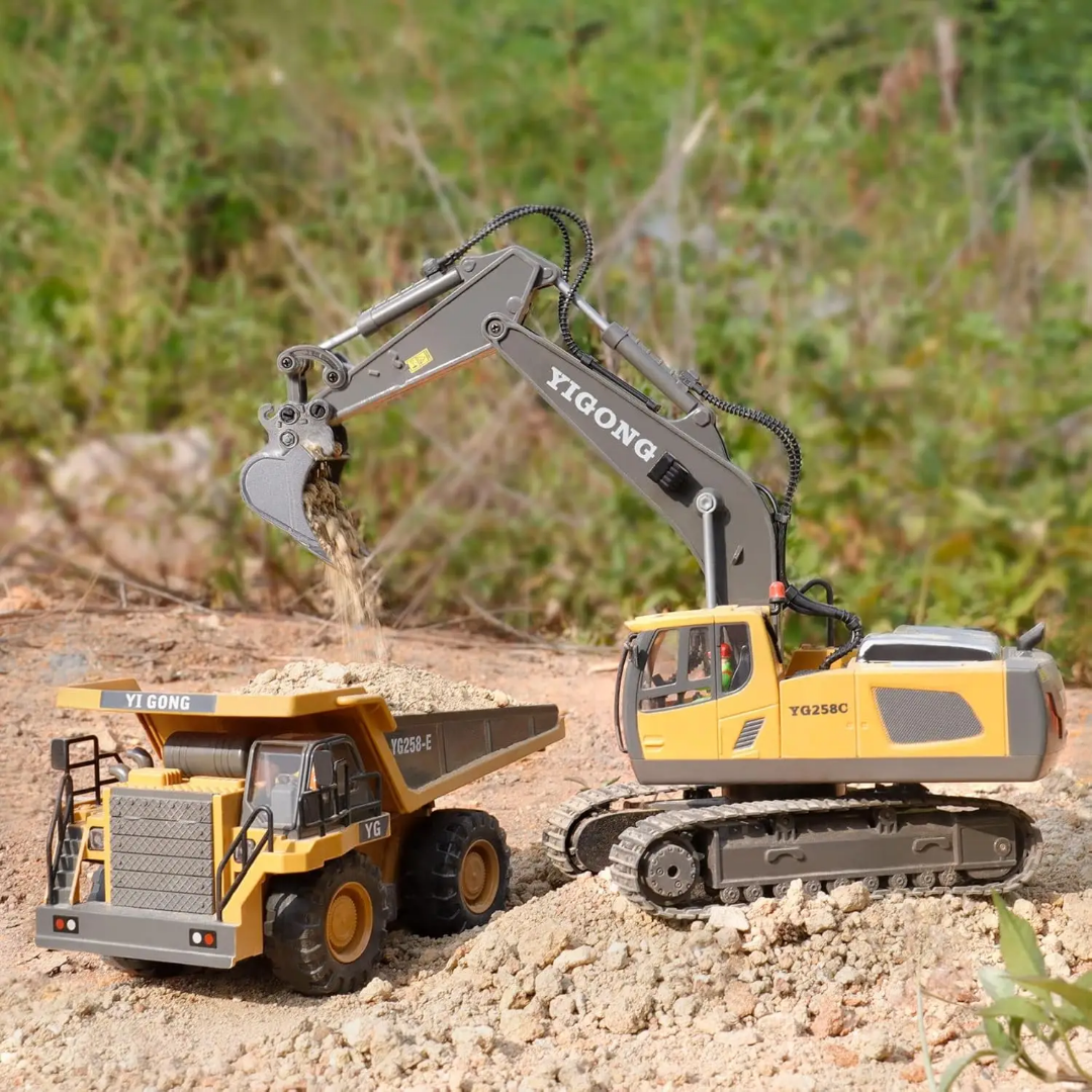 Remote Control Excavator Toy