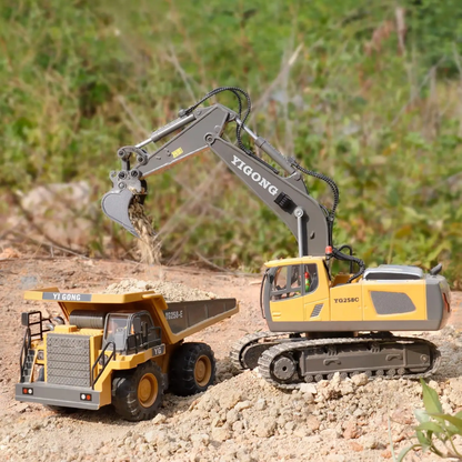 Remote Control Excavator Toy
