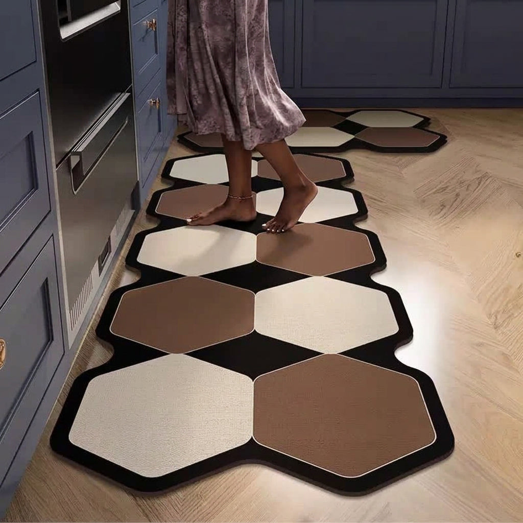 2-Piece Super Absorbent Kitchen Mat Set