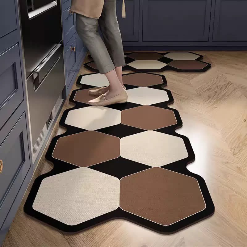 2-Piece Super Absorbent Kitchen Mat Set
