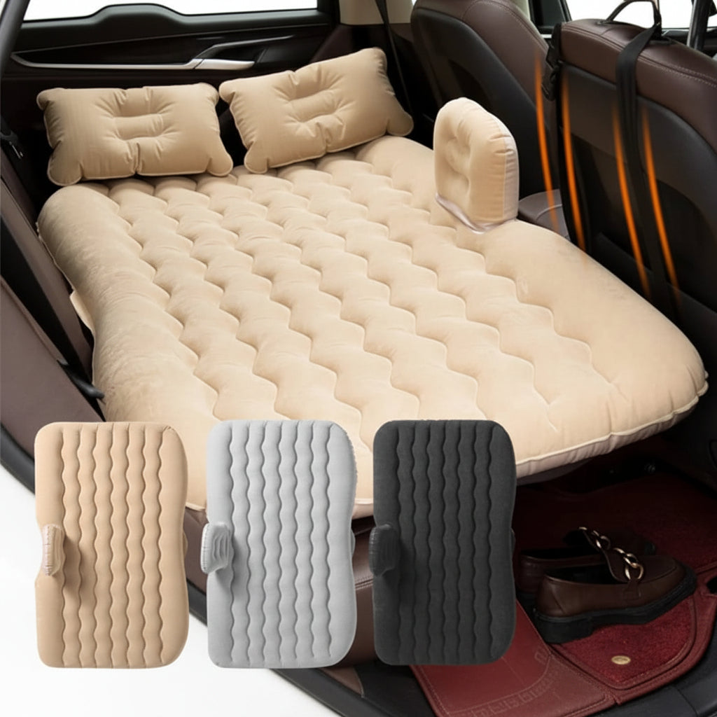 Universal Car Travel Inflatable Mattress with Pump