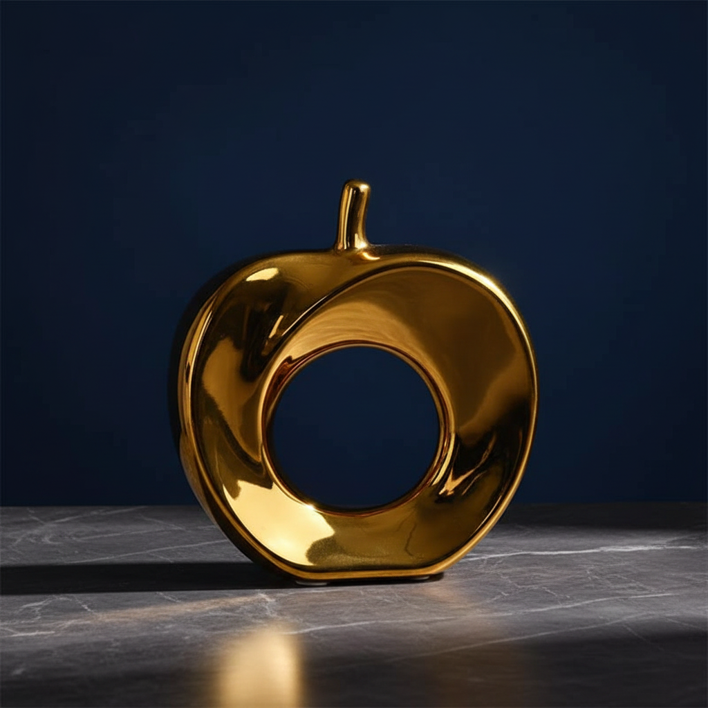 Ceramic Nordic Apple Ornament Décor