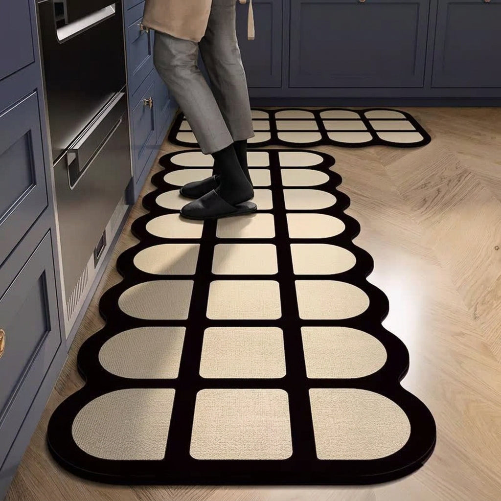 2-Piece Super Absorbent Kitchen Mat Set