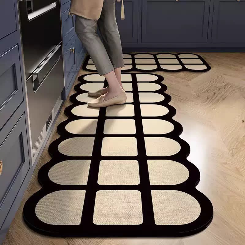 2-Piece Super Absorbent Kitchen Mat Set