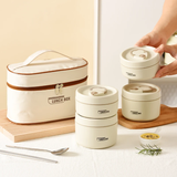 4-in-1 Lunch Box Set with Bag & Cutlery