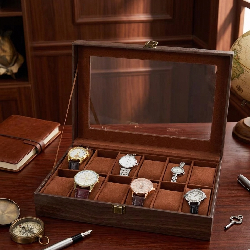 12 Slots Watch Organizer