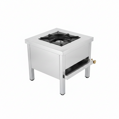 Commercial Grade Stainless Steel Single Gas Cooker