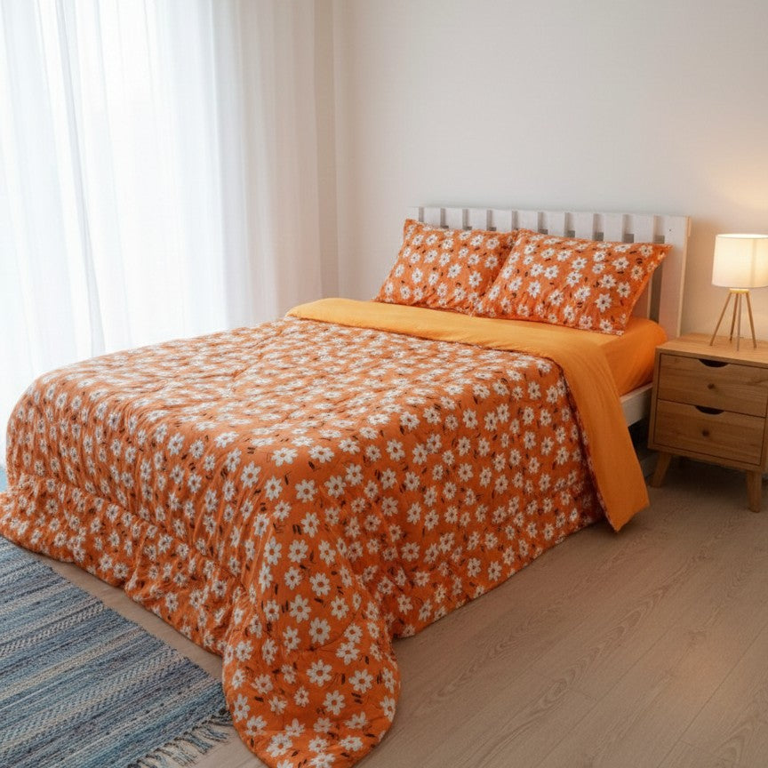 Double-Sided Cotton Duvet Set
