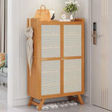 Wooden Bamboo Shoe Rack