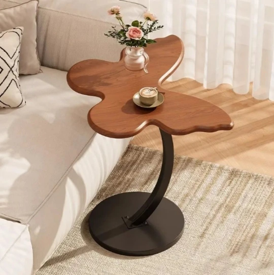 Movable Solid Wood Side Stool