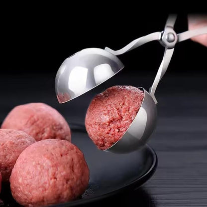 Stainless steel 18 cm meatball maker for home or professional use