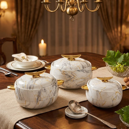 3Pcs Insulated Food Warmer Set