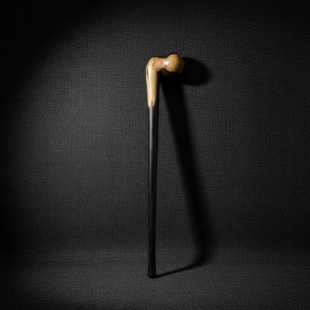Traditional African Club (Wooden Rungu)