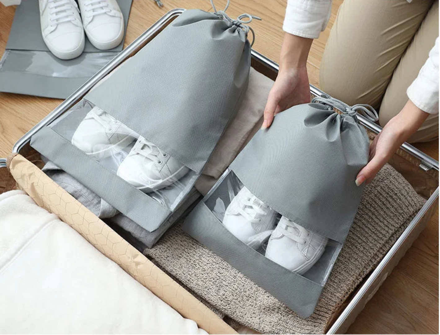 5pcs Set Waterproof Shoe Covers