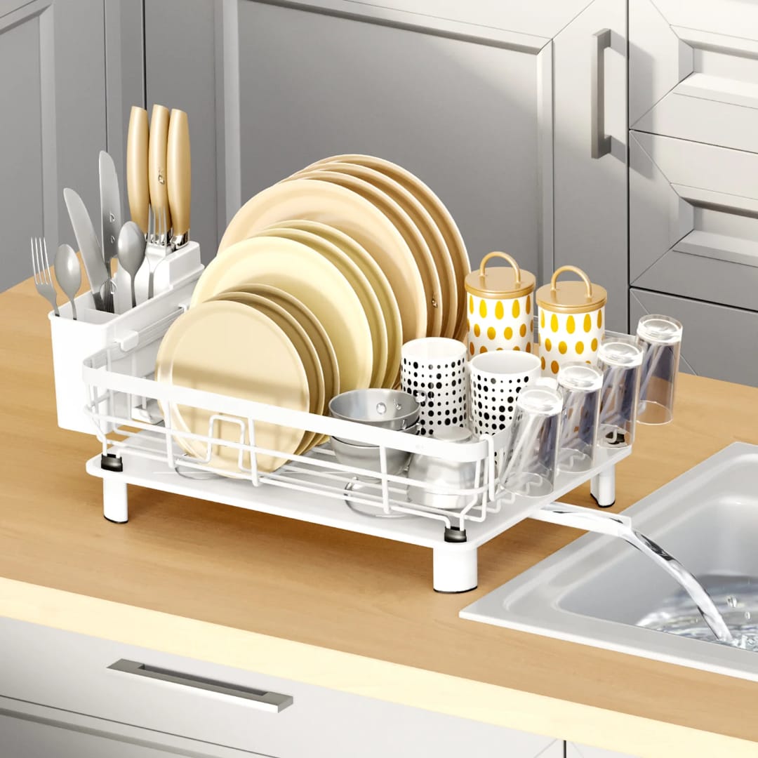 Minimalist Countertop Dish Drying Rack