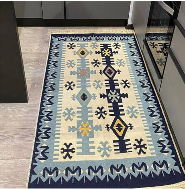 Flat Woven Tapestry Rug