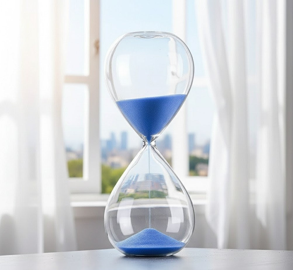 Natural Sand Hourglass Timer