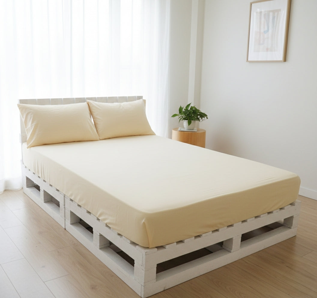 Fitted Cotton Bedsheets Set