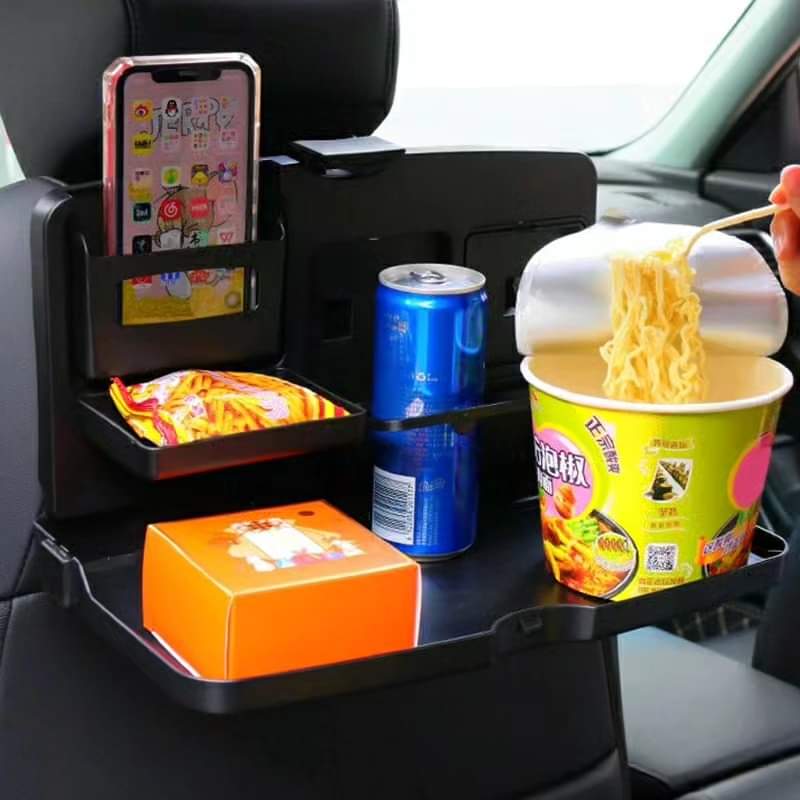 Gemelli Collections car traveling dining holder tray made from durable plastic
