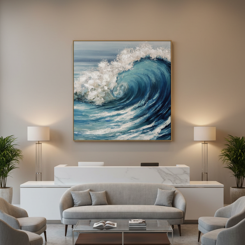 Sea Oil Painting