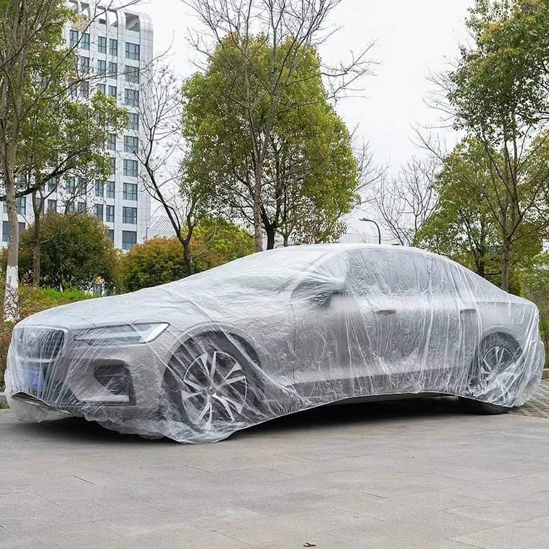Gemelli Collections disposable car cover rainproof, dustproof, and UV resistant for large and medium vehicles