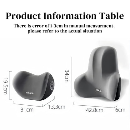 Car Neck  Back Support Memory Foam Pillow