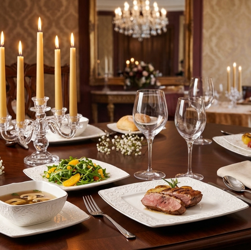 24 Piece Dinner Set