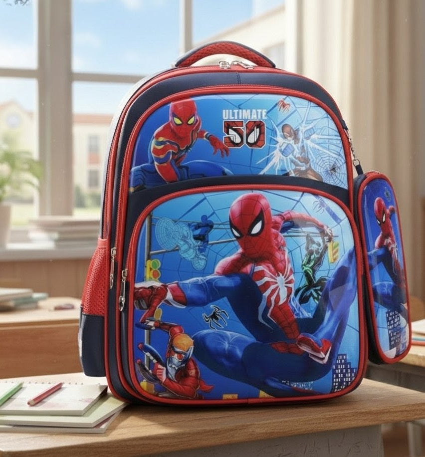 Waterproof School Backpack with Pencil Pouch