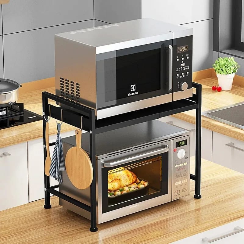 Single- layer Microwave Stand