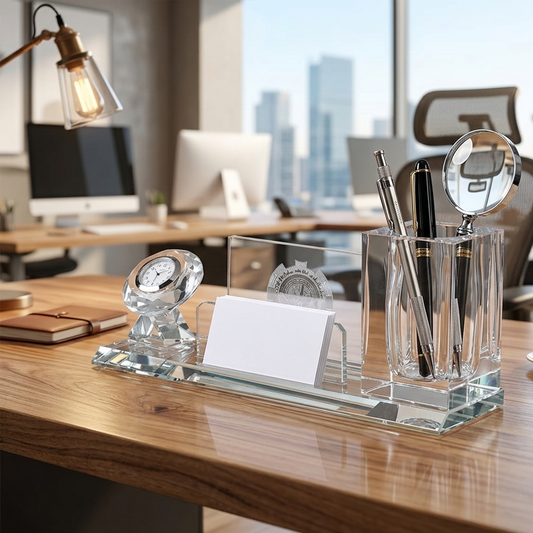 Small Crystal Pen Holder