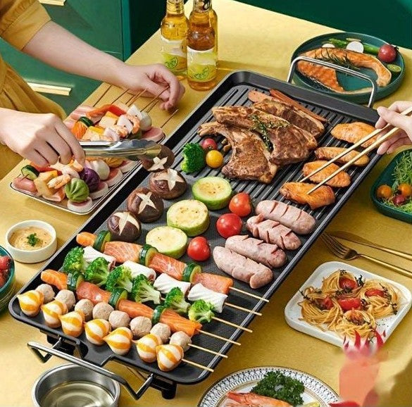 Electric BBQ Grill Pan