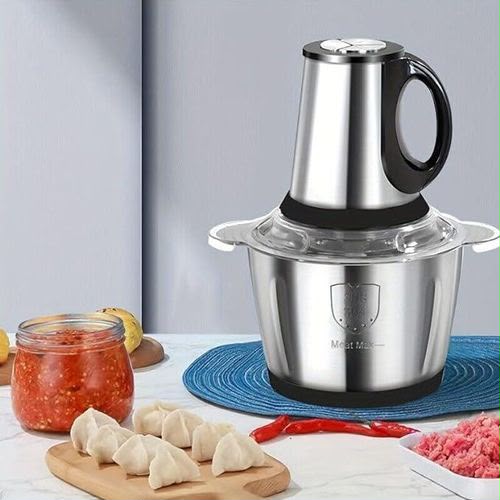 Stainless Steel Electric Meat Grinder and Food Processor