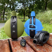 Foldable Silicone Water Bottle With Compass