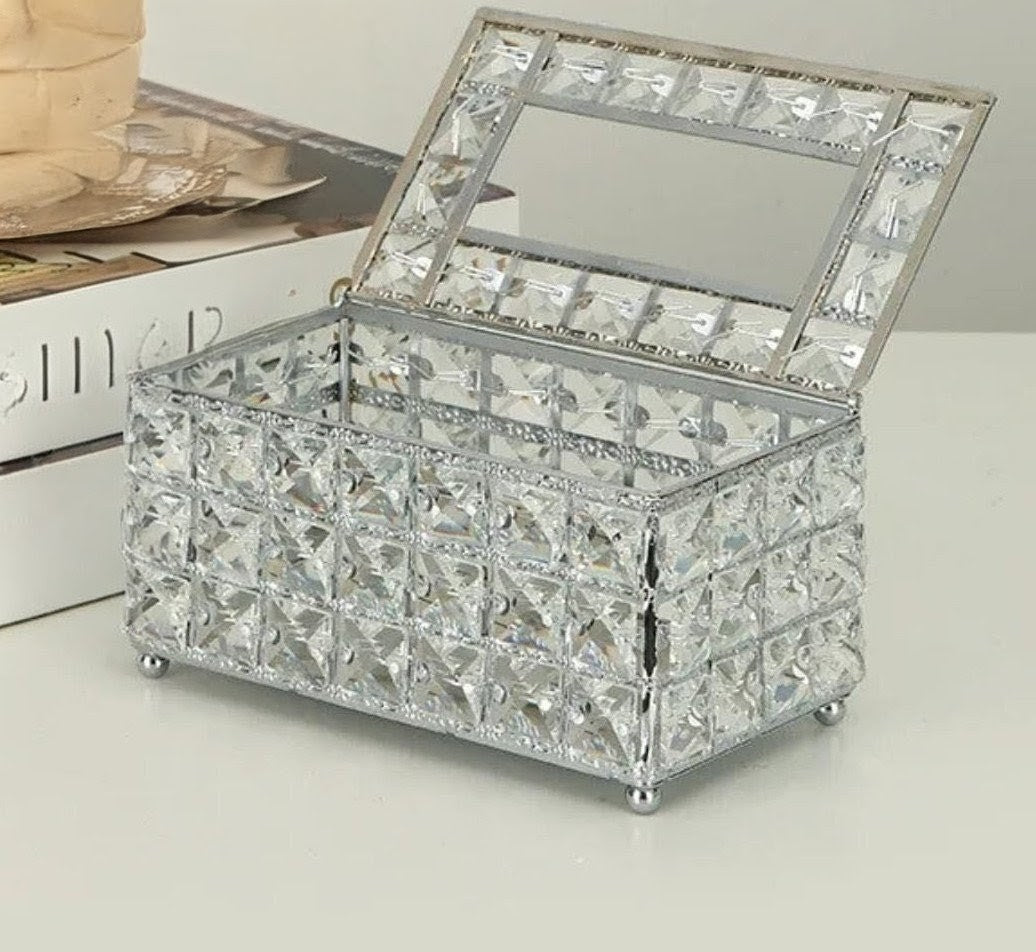 Sparkling Crystal Serviette Holder
