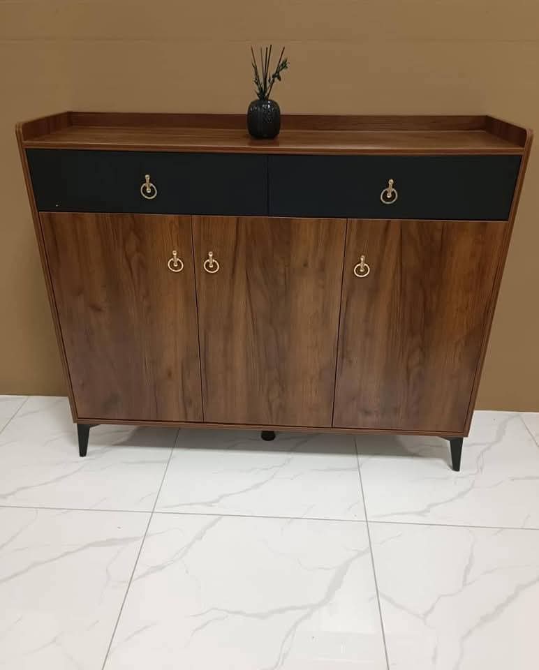 2M Wooden Shoe Cabinet