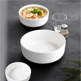 6-Pcs White Bowls Set
