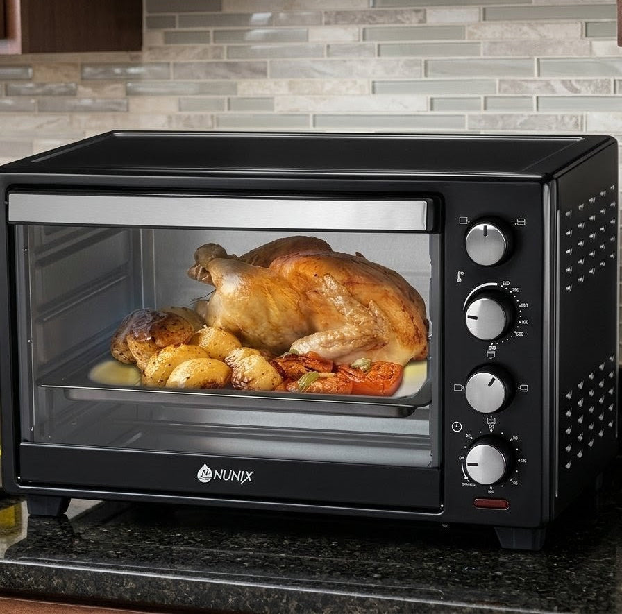 Electric Oven With Rotisserie Function
