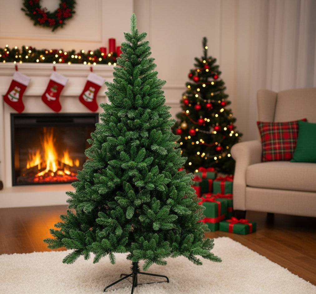 Christmas Tree With 1800 Leaves