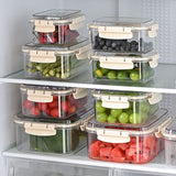 Airtight Clip Lock Lids Food Storage Containers
