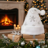 White Christmas Hats