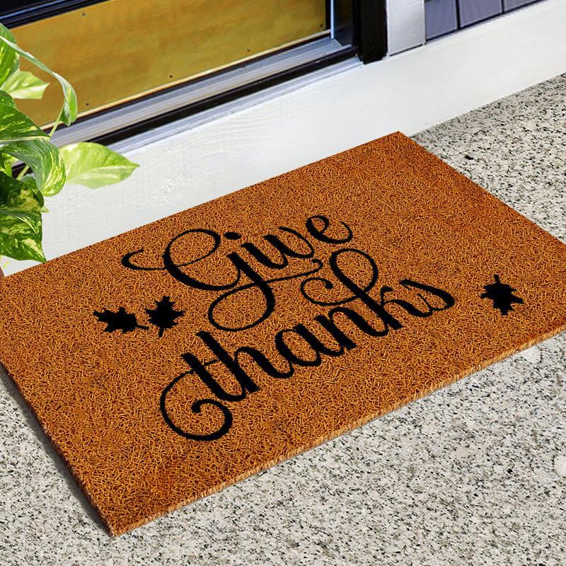 Rubber Bottom Outdoor Mat
