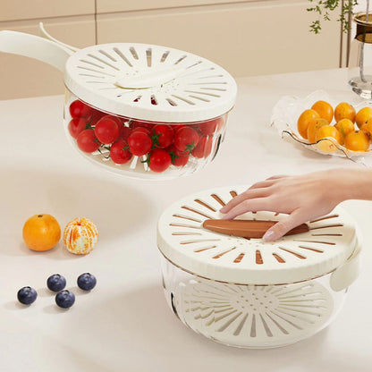 Multi-functional Food Storage & Drainer Container