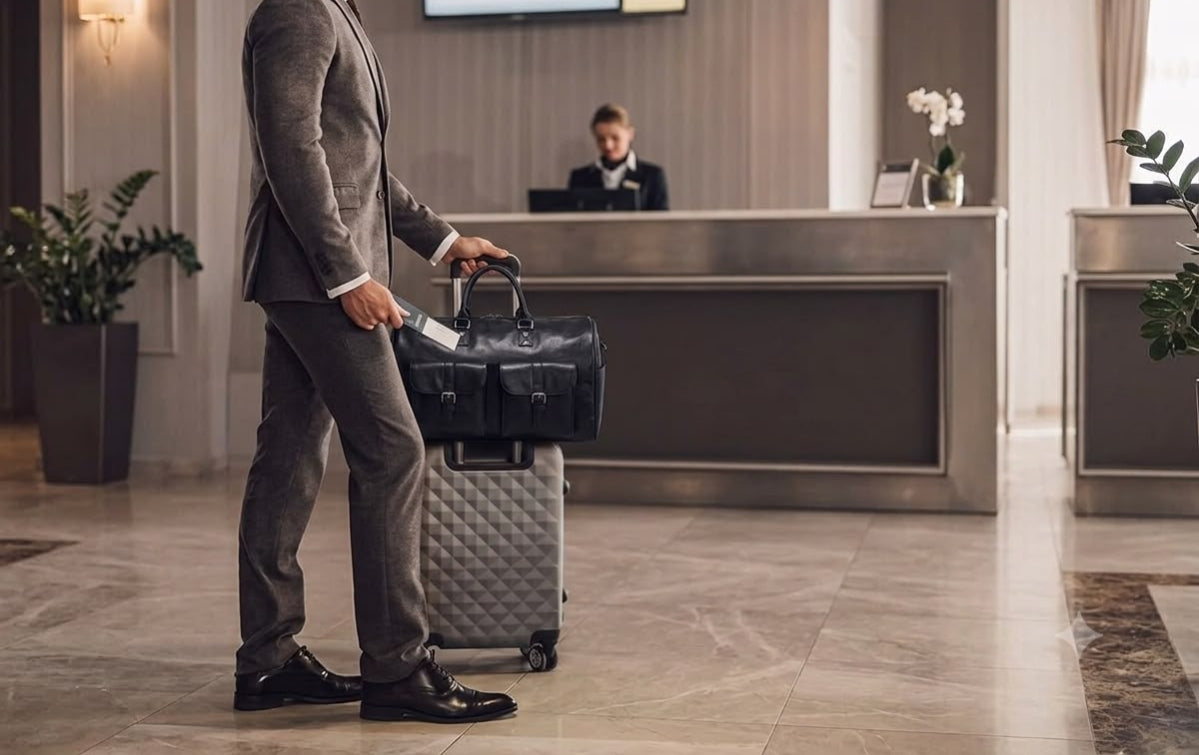 2 in 1 Convertible Garment Duffel Bag