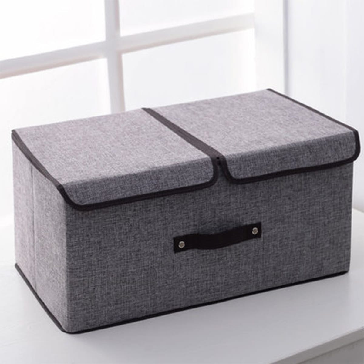 Foldable Cotton Linen Closet Storage Box
