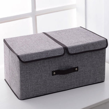Foldable Cotton Linen Closet Storage Box